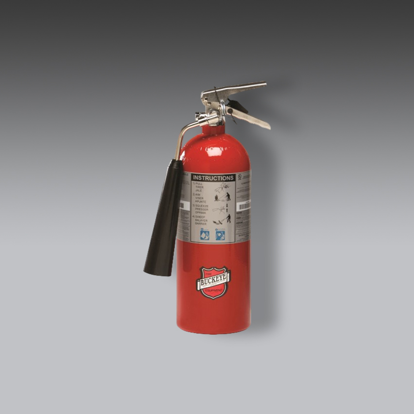 extintores para la seguridad industrial co2 extintor portatil 5 lb modelo portatil marca buckeye