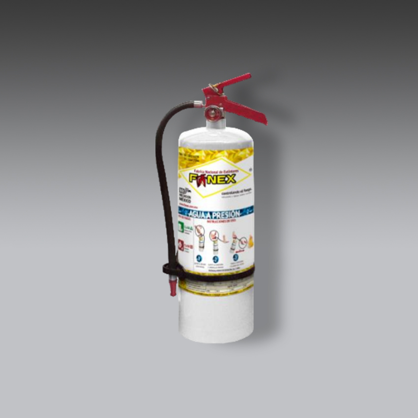 extintores para la seguridad industrial extintor agua a presion modelo ea01a marca fanex