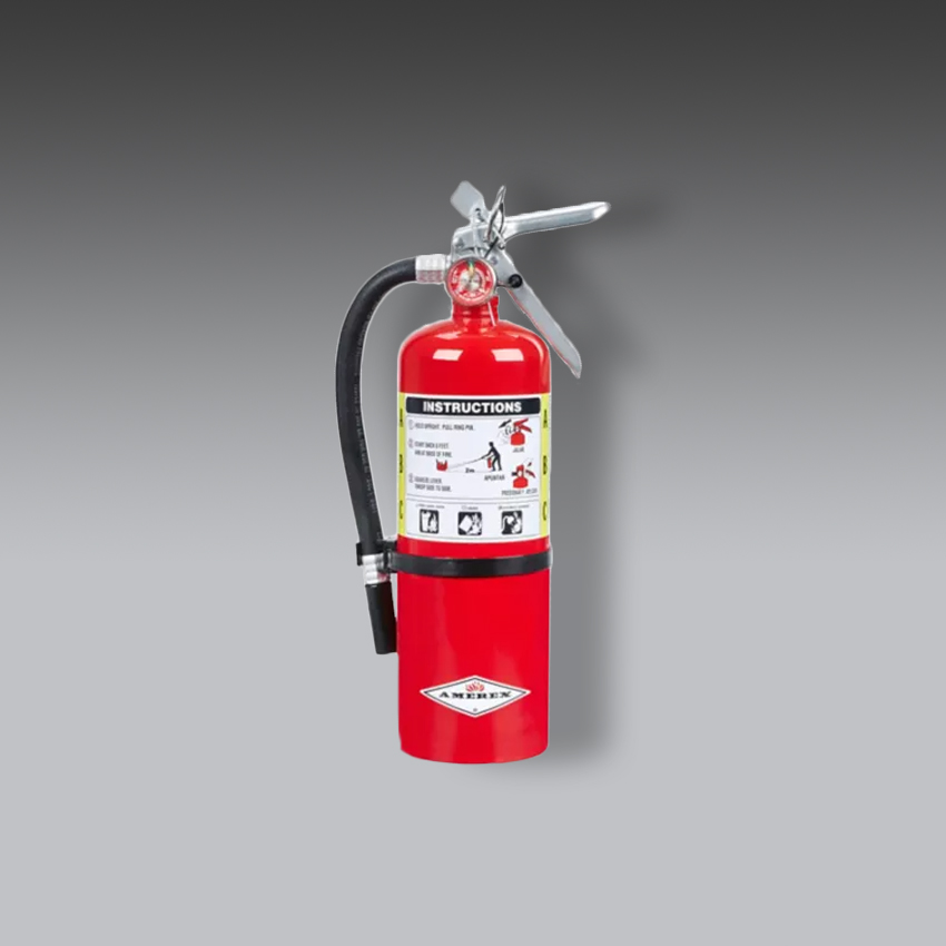 extintores para la seguridad industrial extintor clase abc recargable 5lb modelo s 22291 marca uline