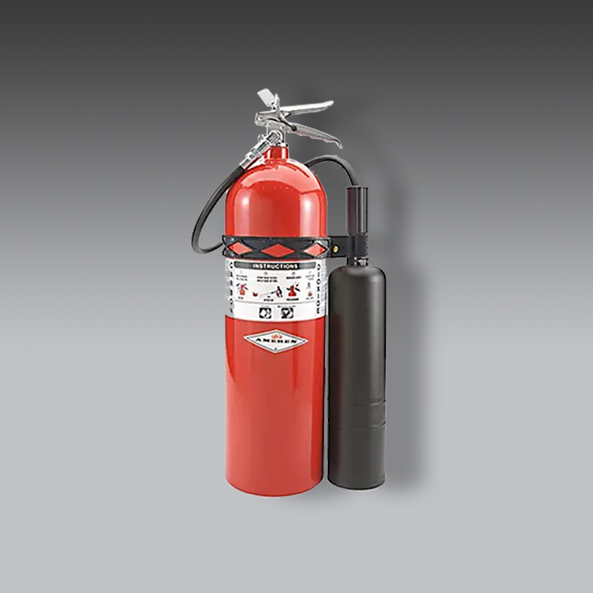 extintores para la seguridad industrial extintor de dioxido de carbono recargable 15lb modelo s 16885 marca uline