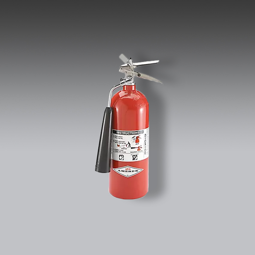 extintores para la seguridad industrial extintor de dioxido de carbono recargable 5lb modelo s 16883 marca uline