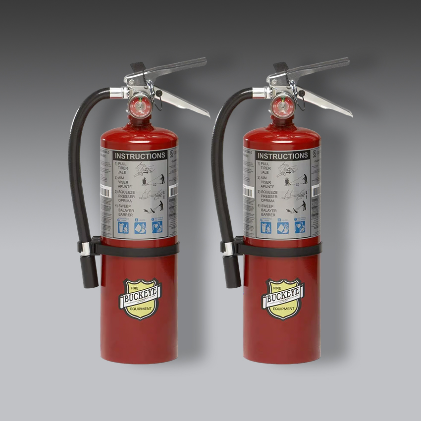 extintores para la seguridad industrial extintor de incendios abc paquete de 2 modelo 10914 marca buckeye