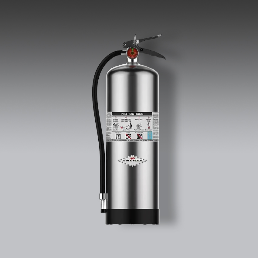 extintores para la seguridad industrial extintor de incendios de agua a presion almacenada modelo b240 marca amerex
