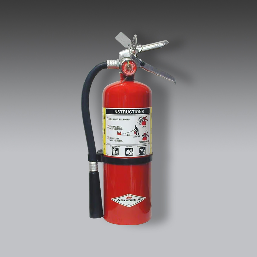 extintores para la seguridad industrial extintor de incendios quimico seco abc modelo b500 marca amerex