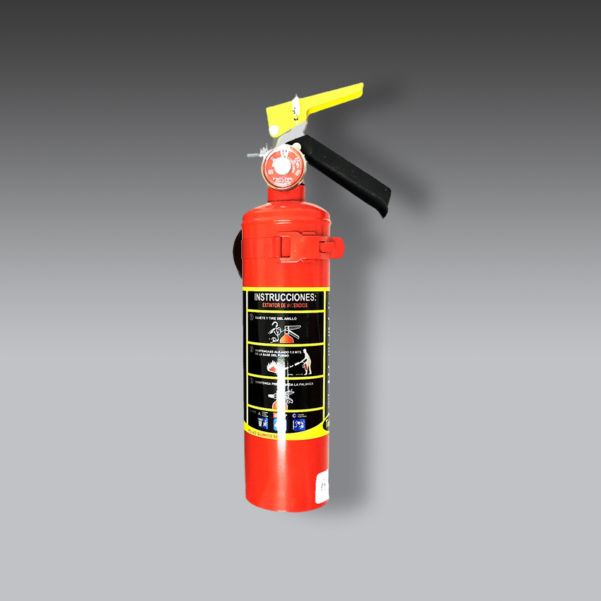extintores para la seguridad industrial extintor de pqs tipo abc de 1 kg modelo c290024 marca trifuego