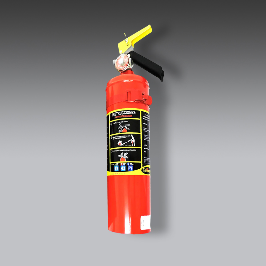 extintores para la seguridad industrial extintor de pqs tipo abc de 2 kg modelo c290025 marca trifuego