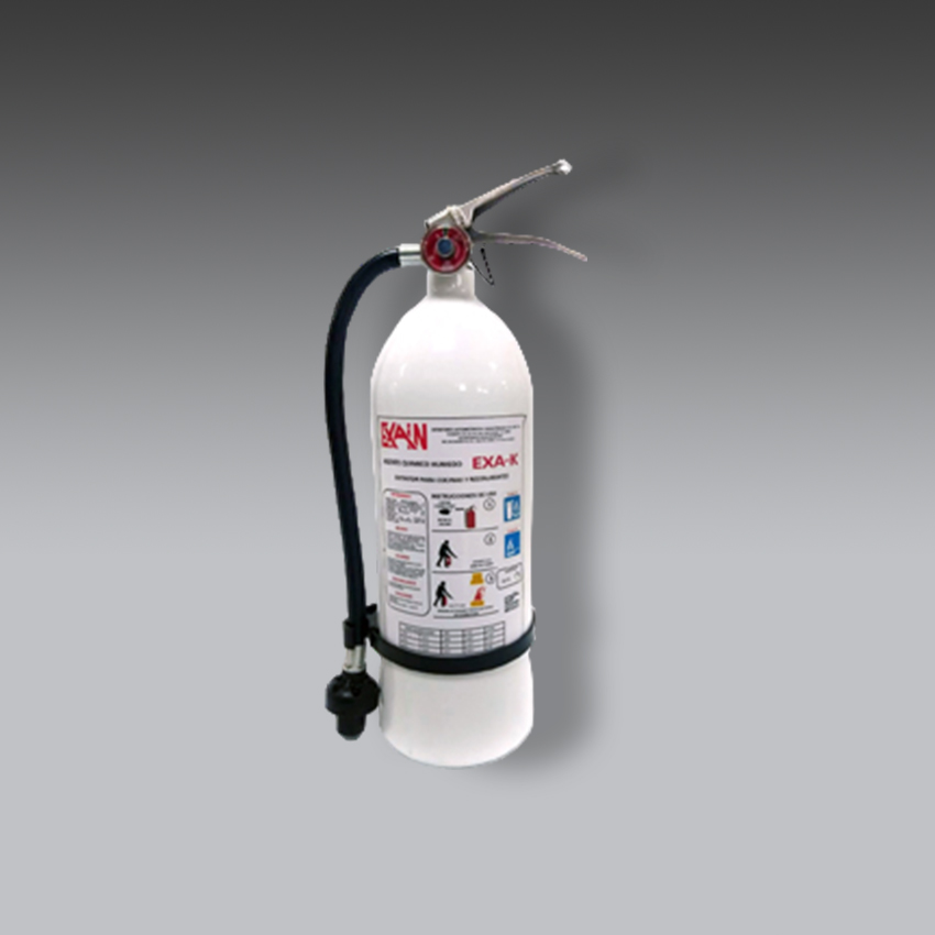 extintores para la seguridad industrial extintor gs 2.4 l modelo exa k marca exain