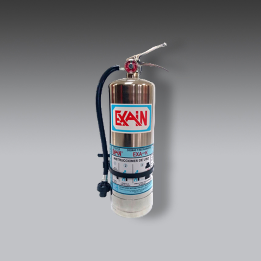 extintores para la seguridad industrial extintor gs 4 l modelo exa k marca exain