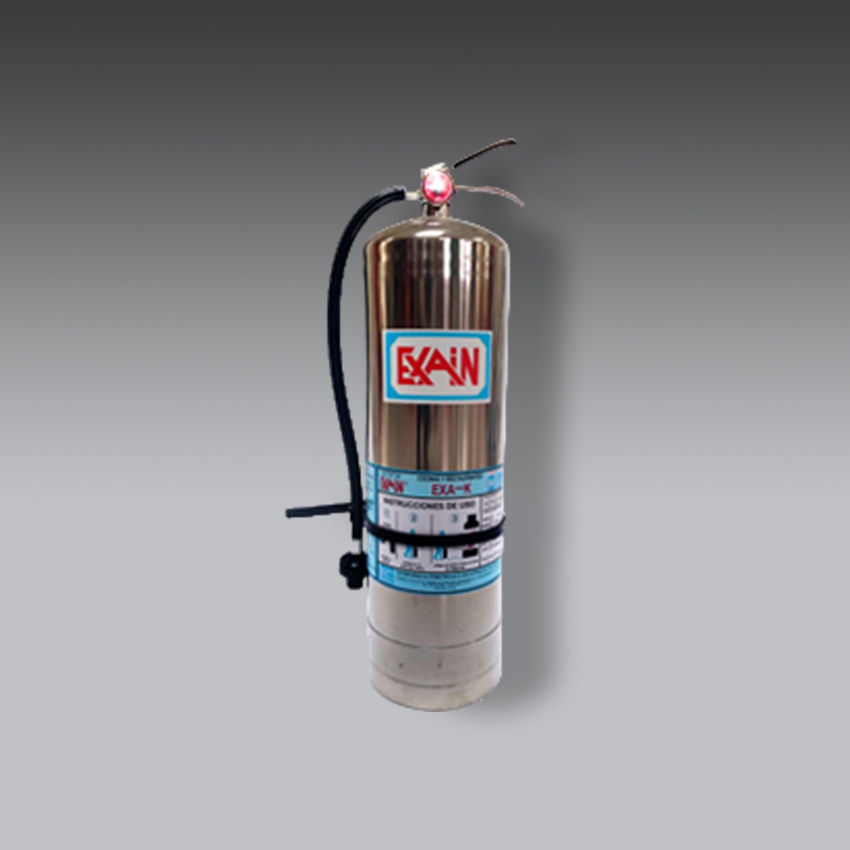 extintores para la seguridad industrial extintor gs 9 l modelo exa k marca exain