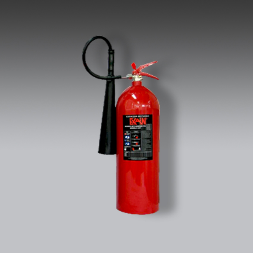 extintores para la seguridad industrial extintor gst 9 kg co2 modelo gst marca exain