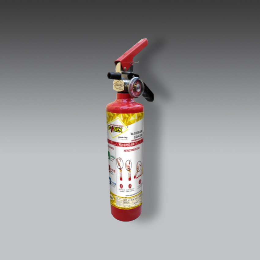extintores para la seguridad industrial extintor luxx cromado 6 kg modelo ep06f marca fanex