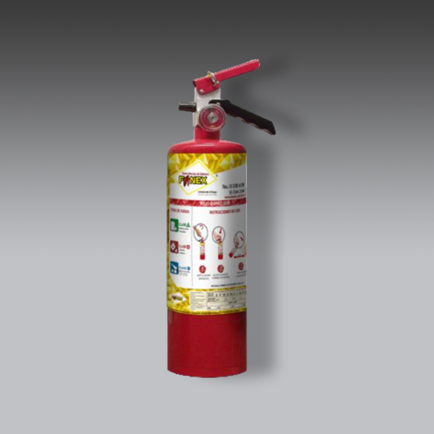 extintores para la seguridad industrial extintor pqs 2kg modelo ep04b marca fanex