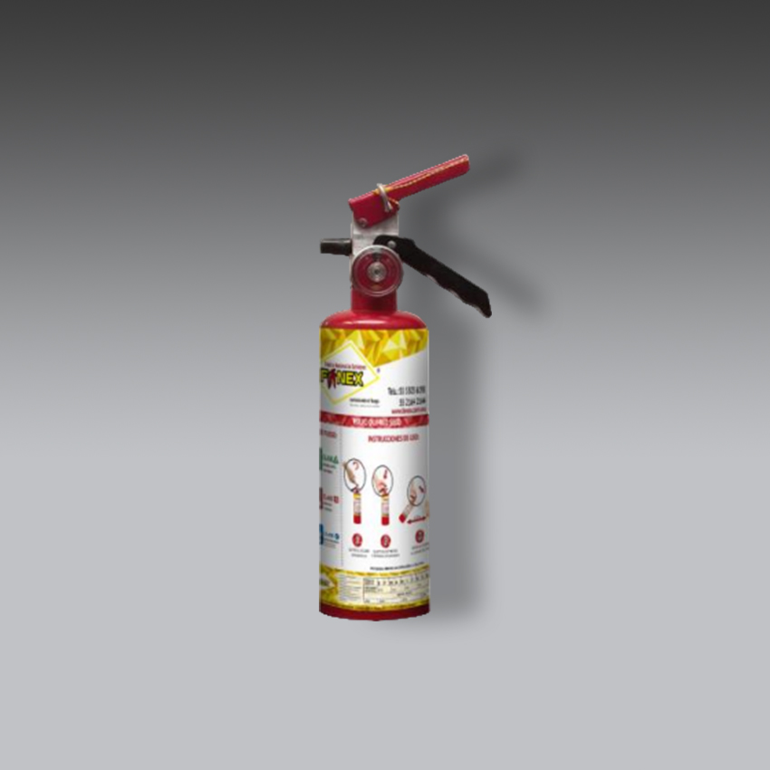 extintores para la seguridad industrial extintor pqs modelo ep01c marca fanex