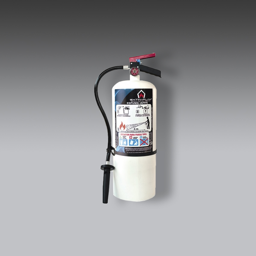 extintores para la seguridad industrial unidad mOvil afff tipo ab 9 lts modelo afff marca secom