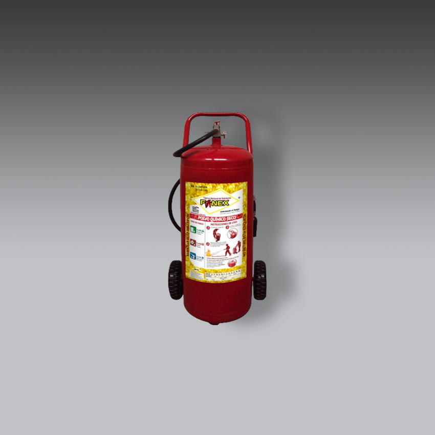 extintores para la seguridad industrial unidad movil pqs 22 kg modelo ep11a marca fanex