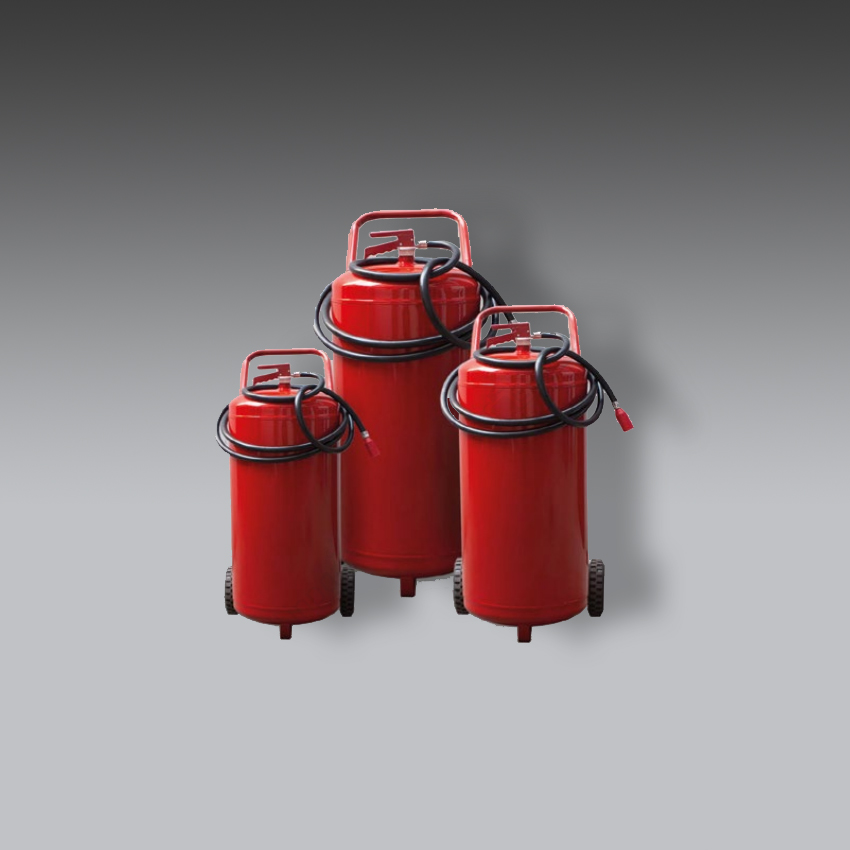 extintores para la seguridad industrial unidades moviles con pqs certificado para fuegos de tipo a b y c modelo 1uni 02 marca extinpar